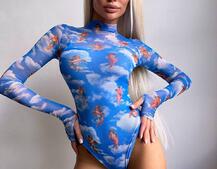 Боді з принтом   Боді з принтом   | PUSHKA SHOP