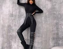 Комбінезон в комплекті з корсетом  | PUSHKA SHOP