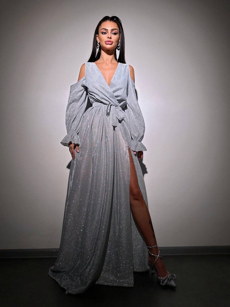 Сяюча сукня максі Сяюча сукня максі | PUSHKA SHOP