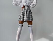 Комплект: рубашка + юбка в складку   | PUSHKA SHOP