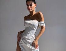 Комплект: корсет + спідниця максі з драпіруванням   | PUSHKA SHOP