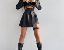 Костюм : піджак + спідниця-шорти із застібкою на ніжці | PUSHKA SHOP