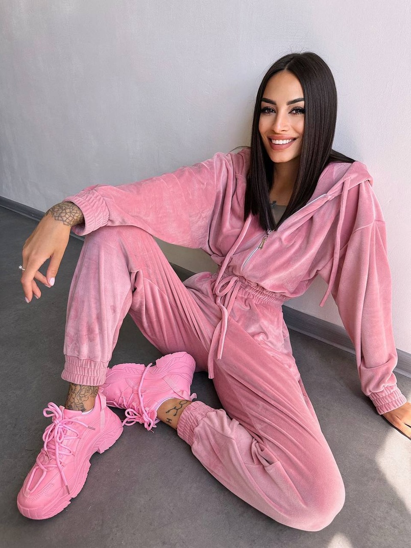 Велюровий комбінезон   | PUSHKA SHOP