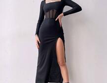 Сукня-міді з елементами корсету Сукня-міді з елементами корсету | PUSHKA SHOP