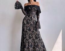 Мереживна сукня максі   Мереживна сукня максі   | PUSHKA SHOP