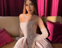 Комплект : мереживний корсет  з рукавичками + спідниця балон  | PUSHKA SHOP