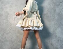 Платье со съёмным воротничком и подъюбником   | PUSHKA SHOP