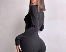 Облягаючий комбінезон з двома змійками та застібкою на талії | PUSHKA SHOP