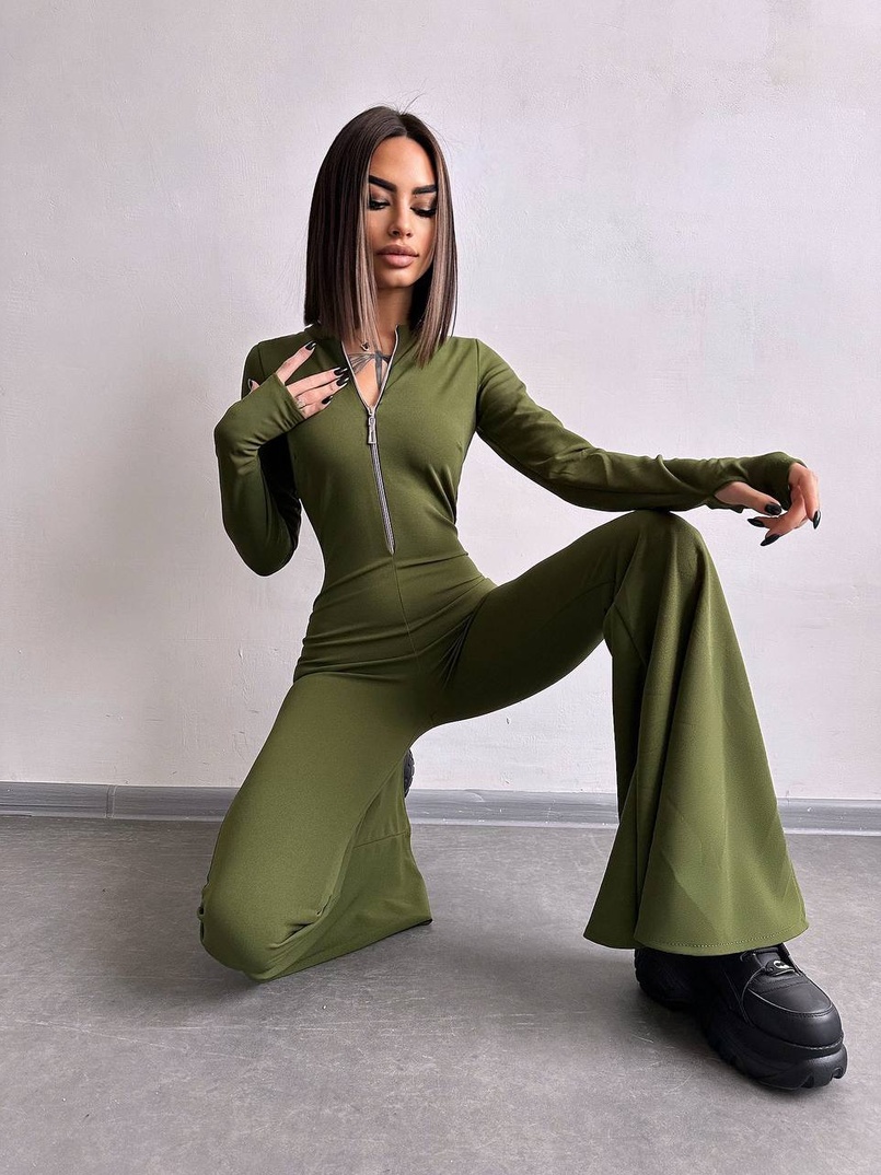 Комбінезон із брюками-кльош | PUSHKA SHOP