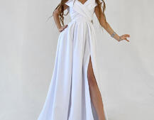 Платье-макси с разрезом Платье-макси с разрезом | PUSHKA SHOP