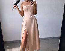 Корсетна сукня міді Корсетна сукня міді | PUSHKA SHOP
