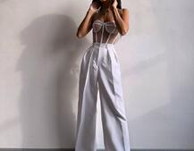 Костюм: піджак на підкладці, штани+ корсет Костюм: піджак на підкладці, штани+ корсет | PUSHKA SHOP