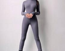 Облягаючий трикотажний комбінезон  | PUSHKA SHOP