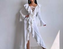 Сукня з воланами  | PUSHKA SHOP