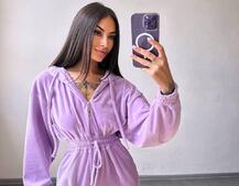 Велюровий комбінезон Велюровий комбінезон | PUSHKA SHOP