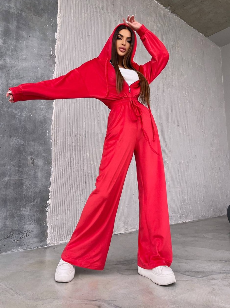 Велюровий комбінезон  | PUSHKA SHOP