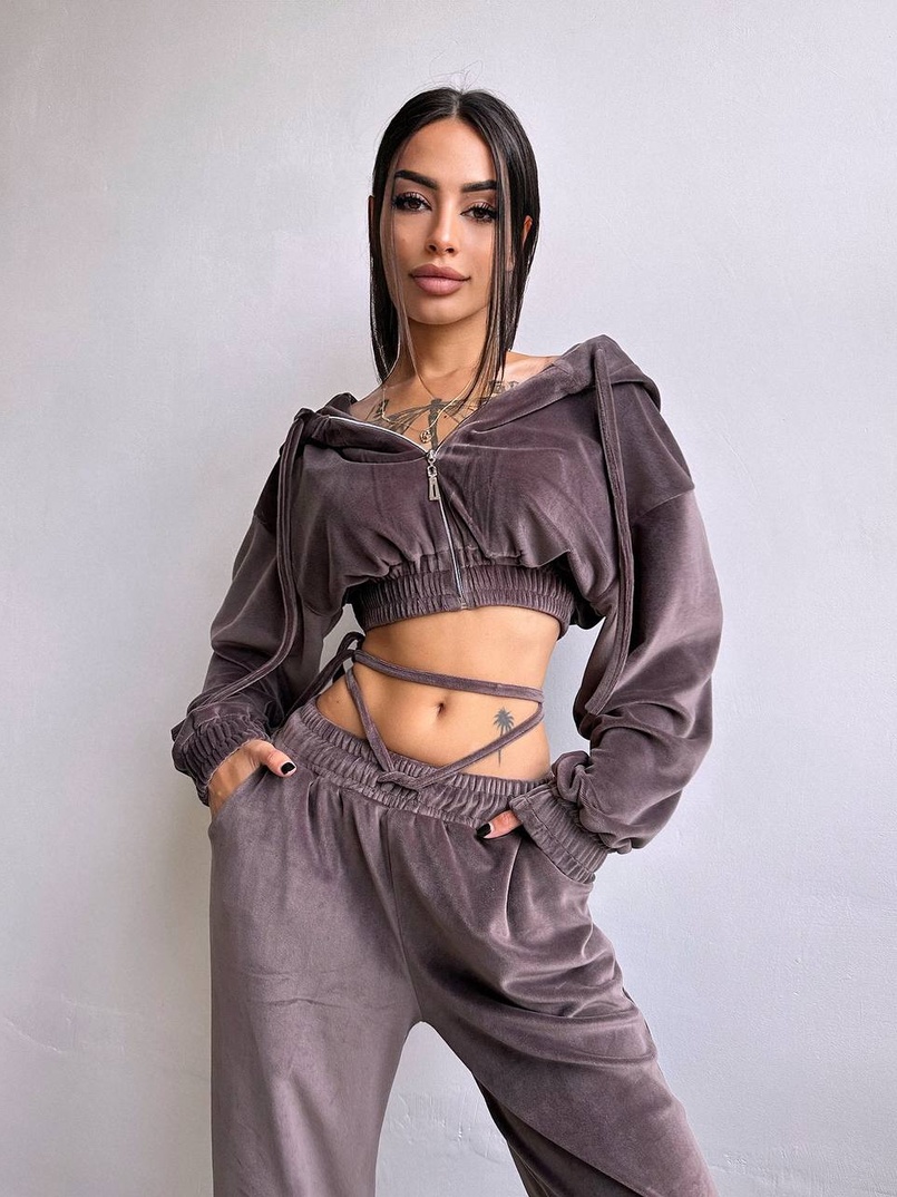 Велюровий комплект  | PUSHKA SHOP