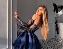 Комплект : мереживний корсет  з чашечками+ спідниця балон  | PUSHKA SHOP