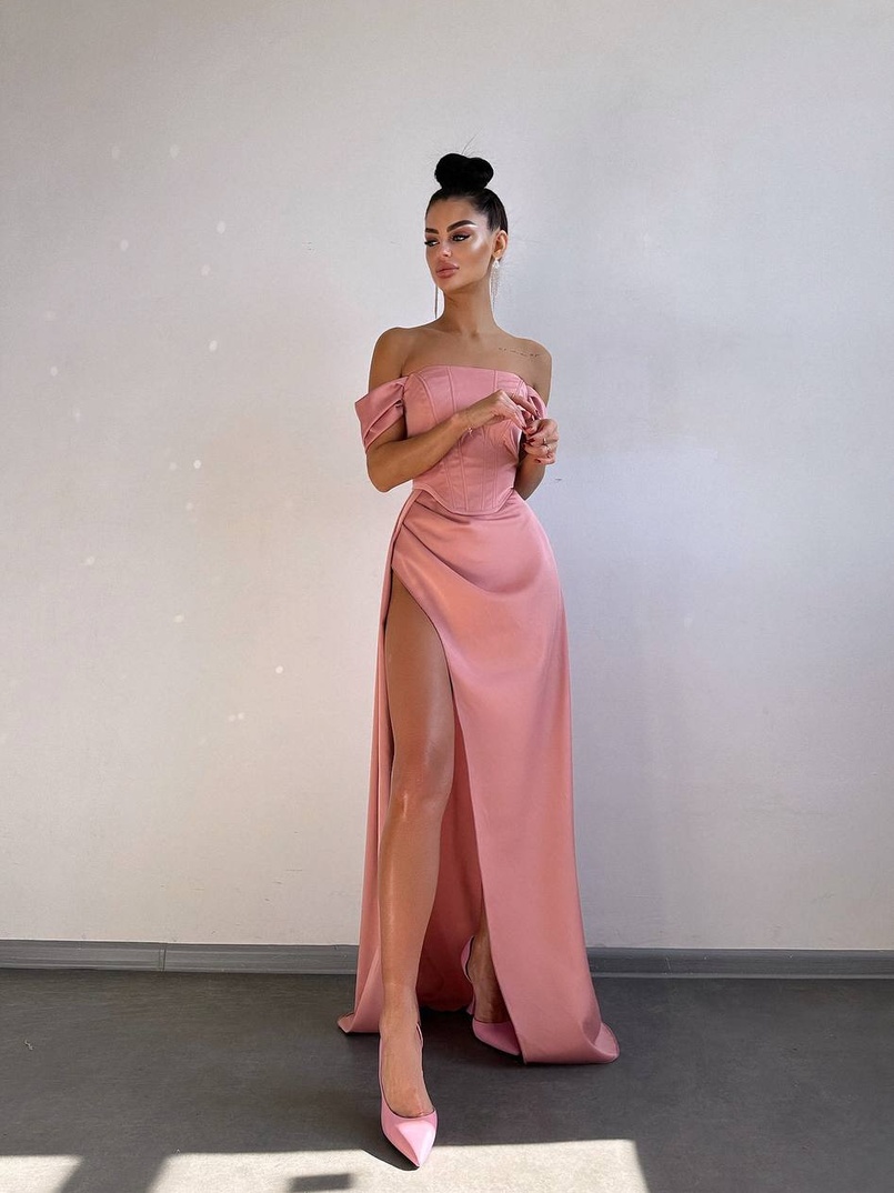 Комплект: корсет + спідниця максі з драпіруванням Комплект: корсет + спідниця максі з драпіруванням | PUSHKA SHOP