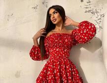 Сукня з воланами та шнурівкою по спинці Сукня з воланами та шнурівкою по спинці | PUSHKA SHOP