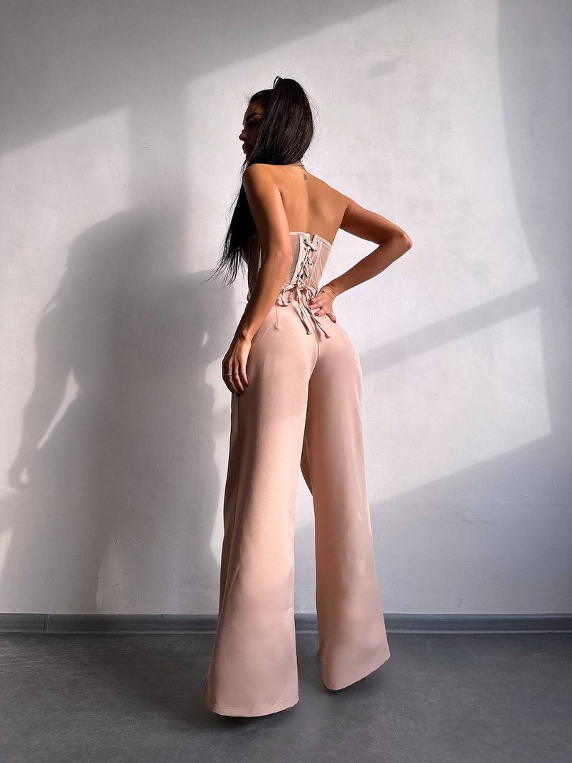 Костюм:  піджак на підкладці, штани+ корсет | PUSHKA SHOP