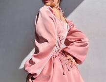 Сукня з корсетом, декорованим бахромою зі страз Ручна робота Сукня з корсетом, декорованим бахромою зі страз Ручна робота | PUSHKA SHOP