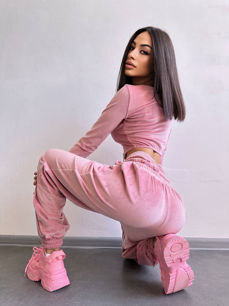 Велюровий комплект  | PUSHKA SHOP