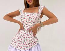 Сукня з квітковим принтом Сукня з квітковим принтом | PUSHKA SHOP