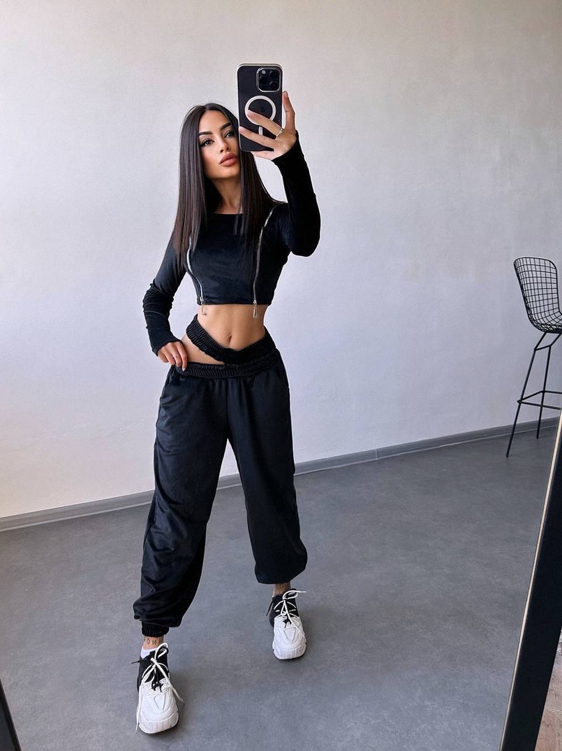 Велюровий комплект  | PUSHKA SHOP