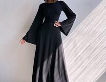 Трикотажна сукня зі шнурівкою на спинці    | PUSHKA SHOP