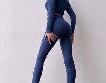 Трикотажний комплект: корсетний топ + легінси | PUSHKA SHOP