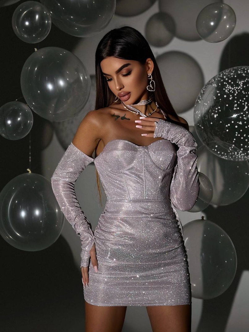 Сяюча корсетна сукня бюстьє Сяюча корсетна сукня бюстьє | PUSHKA SHOP