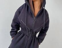 Тёплый комбинезон на молнии  | PUSHKA SHOP