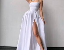 Сукня максі зі шнурівкою на спинці Сукня максі зі шнурівкою на спинці | PUSHKA SHOP