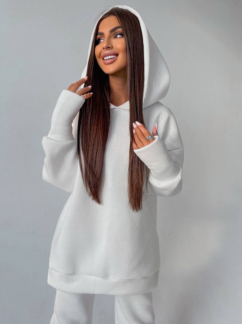 Тёплый комплект: худи + спортивные штаны Тёплый комплект: худи + спортивные штаны | PUSHKA SHOP