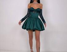 Комплект: мереживний корсет бюстьє + корсетна спідниця | PUSHKA SHOP