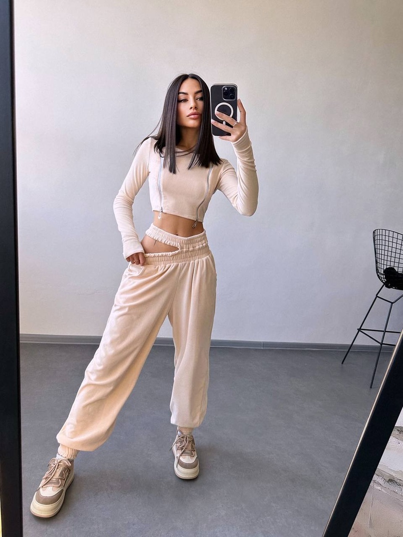 Велюровий комплект  | PUSHKA SHOP