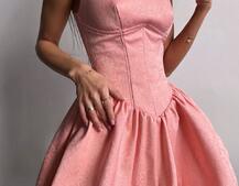 Корсетна сукня с пишною спідницею-балоном Корсетна сукня с пишною спідницею-балоном | PUSHKA SHOP