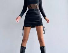 Облягаюча сукня з елементами корсету  Довжину спідниці можна регулювати  Облягаюча сукня з елементами корсету  Довжину спідниці можна регулювати  | PUSHKA SHOP