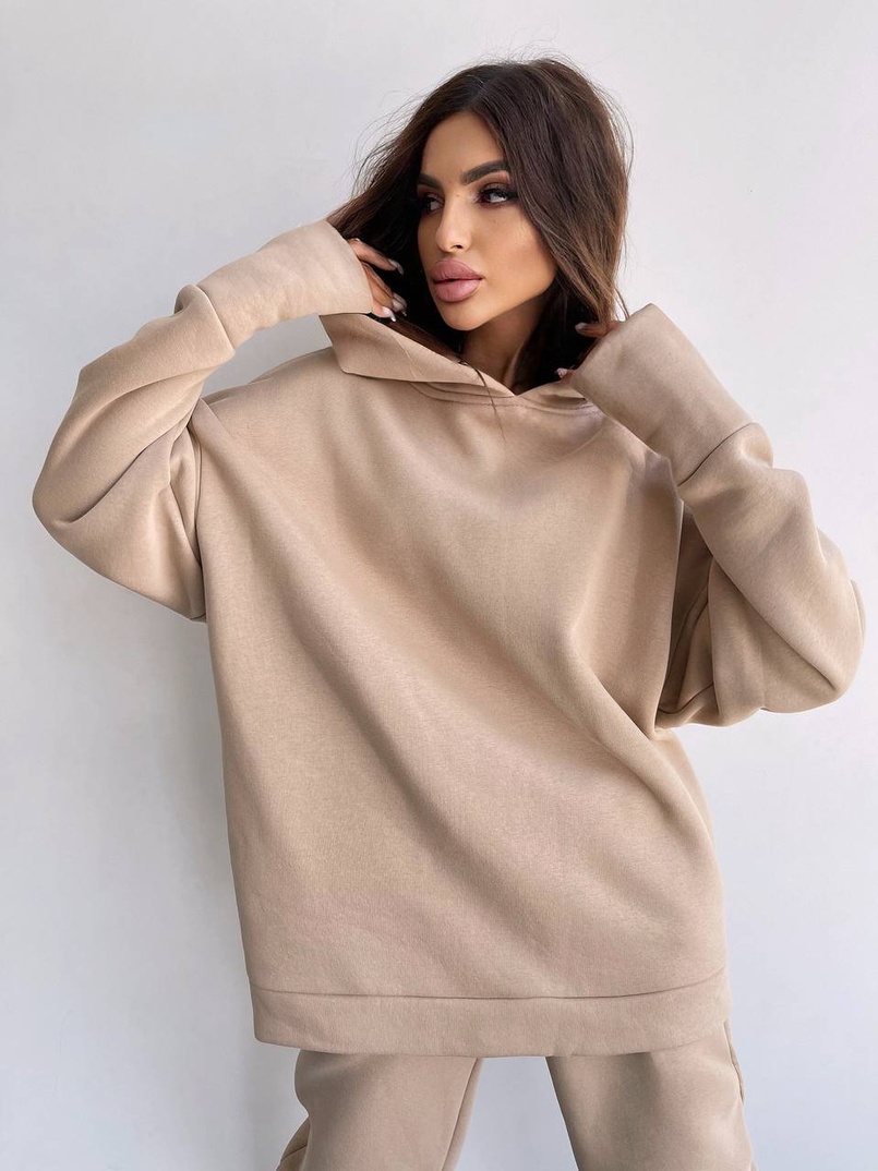 Тёплый комплект: худи + спортивные штаны  | PUSHKA SHOP