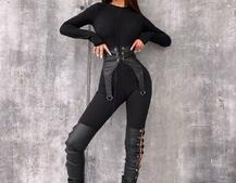 Комбінезон в комплекті з корсетом  | PUSHKA SHOP