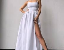 Сукня максі зі шнурівкою на спинці Сукня максі зі шнурівкою на спинці | PUSHKA SHOP