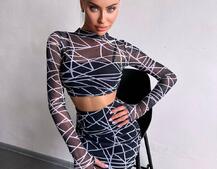 Комплект: топ + спідниця міді   Комплект: топ + спідниця міді   | PUSHKA SHOP