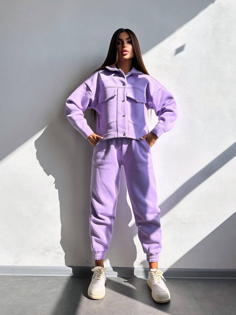 Комплект: тепла сорочка на кнопках + джоггери Комплект: тепла сорочка на кнопках + джоггери | PUSHKA SHOP