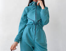 Приталенный комбинезон на молнии Приталенный комбинезон на молнии | PUSHKA SHOP