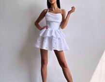 Корсетна сукня с пишною подвійною спідницею | PUSHKA SHOP