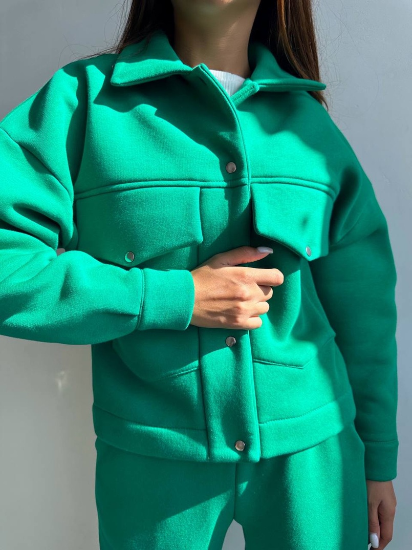 Комплект: тепла сорочка на кнопках + джоггери Комплект: тепла сорочка на кнопках + джоггери | PUSHKA SHOP