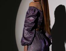 Сяючий комплект: топ  + спідниця  | PUSHKA SHOP