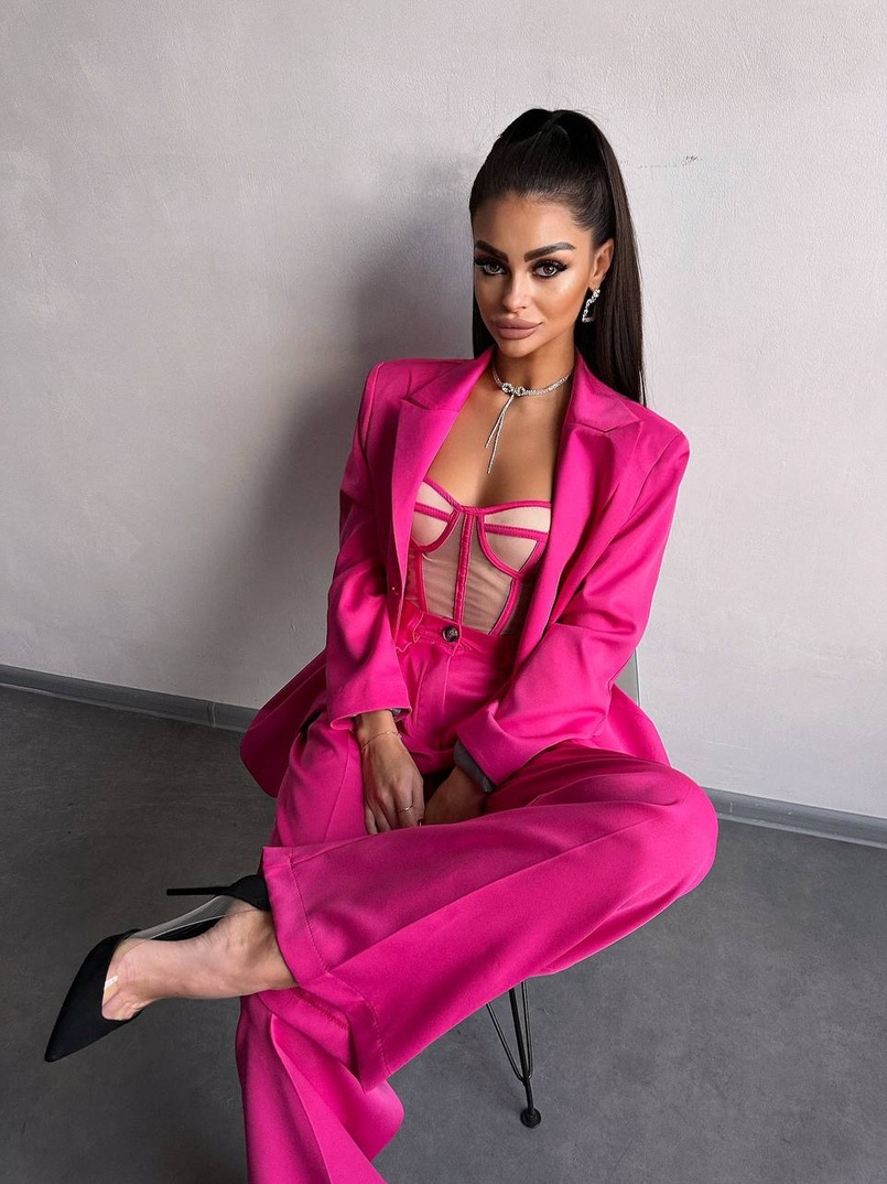 Костюм:  піджак на підкладці, штани+ корсет | PUSHKA SHOP