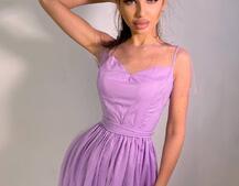 Платье-макси из сетки   с блестками  | PUSHKA SHOP